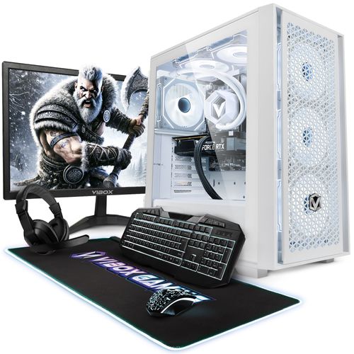 Vibox PC Gamer Complet - i7 12700KF 5,0 GHz - RTX 5060 8 Go - 16 Go RAM - 1 To NVMe - Windows 11 - WiFi