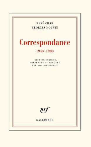 Correspondance 1943-1988