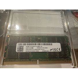Micron - ram ddr5 sodimm 32gb 2rx8 4800mhz