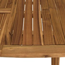 Table De Jardin Extensible En Acacia Huilé 150/200x100cm