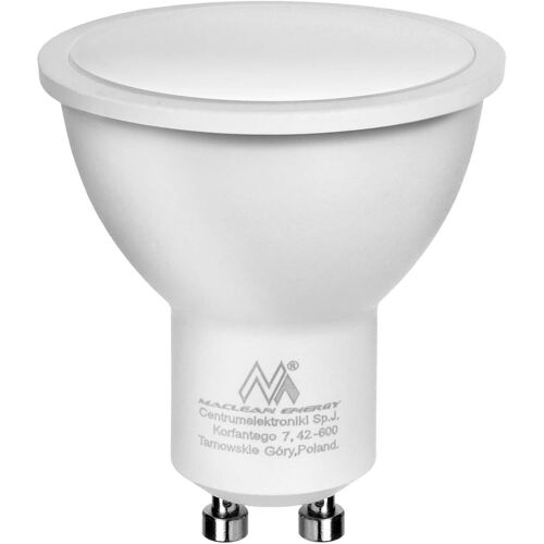 Kal-Mce437 Ww Gu10 Ampoule Led 7 W 560 Lm Blanc Chaud 3000 K 120° Angle De Faisceau 220-240 V 50/60 Hz (Blanc Chaud, 1 Pièce 7 W 560 Lm)