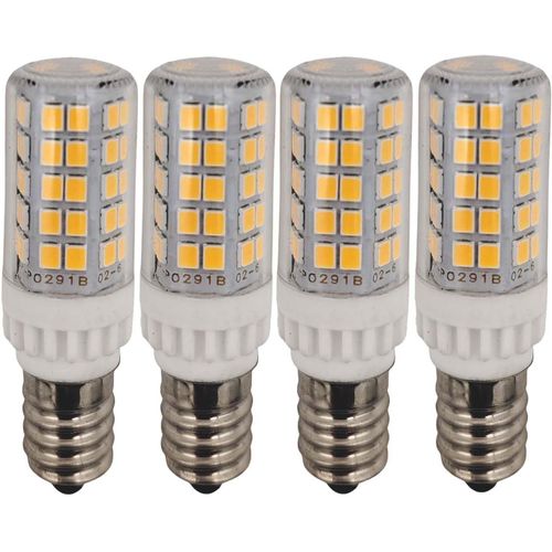 Led E14 Ampoule à micro-ondes 5W Lampe de Appareil Réfrigérateur Machine à coudre Lumière 60 watts Ampoule à incandescence Halogène de plafond Éclairage Blanc chaud 4 PCS