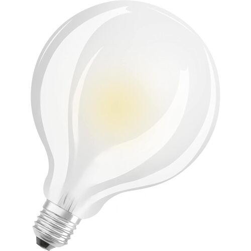Osram Led Star Globe95, Ampoule Led À Filament Mat En Forme De Globe Avec Un Diamètre De 95mm, Culot E27, Blanc Froid (4000k), 1521 Lumen, Remplace Les Ampoules Conventionnelles De 100w, 1-Pack