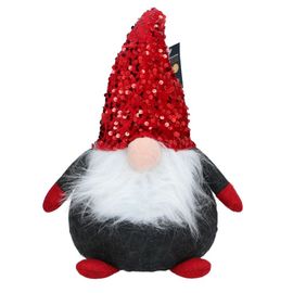 Arti Casa Gnome de Noel Décoration Noel Maison - Gnome Geant 18x36 cm - Grand Gonk - Rouge