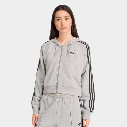Adidas Originals Zip Hoodie Femme Hoodies & Sweatshirts Gris Taille L Vêtements