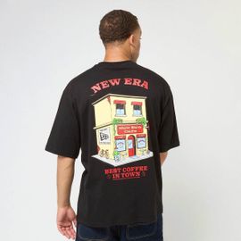 New Era Oversized Graphic Tee Homme T-Shirts & Polos Noir Taille S Vêtements