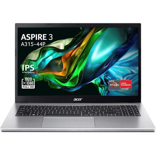 ChenQuanSarl-Aspire 3 A315-44P-R732, Ordinateur Portable 15.6"" Full Hd Led, Pc Portable (Amd Ryzen 7 5700U, Ram 16 Go, Ssd 512 Go, Amd Radeon Graphics, Windows 11 Famille) Clavier Azerty, Laptop Gris