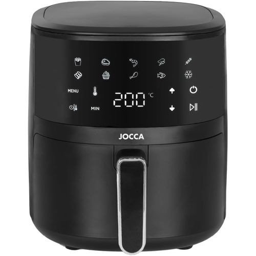 ChenQuanSarl-Friteuse À Air Numérique 4 L 1400 W, Cuisine Saine Sans Huile, Écran Led Tactile, 9 Programmes Automatiques, Fonction Décongélation, Arrêt Automatique