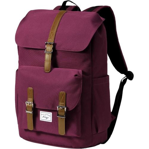 Sac À Dos Homme Femme Grand Antivol Sac A Dos Ordinateur 15,6 Pouces Imperméable Vintage Cartable Garcon Fille Ados Pour Travail Affaire Voyage École