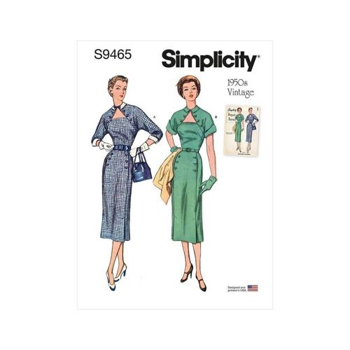 Patron Simplicity 9465 - Robe Pour Jeunes Filles