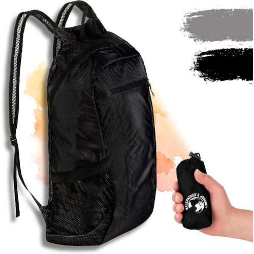 GERG-sac à dos pliable ultraléger (seulement 90g), sac a dos pliable, foldable backpack, sac a dos leger, sac à dos à la journée pour le backpacking et les voyages en tout genre