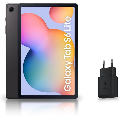 CHECARZHN--NO1-Galaxy Tab S6 Lite 2024, 10.4'' 64Go, Wifi, Anthracite, Avec Chargeur Secteur Rapide 25W, S Pen Inclus, Fr Version