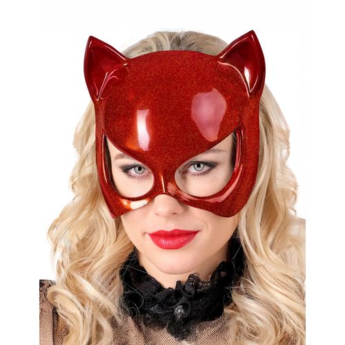 Masque Chat Rouge Adulte