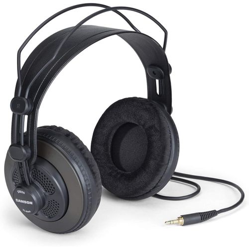 SUBZONAL-Samson SR850 Casque Traditionnel Filaire, Noir m