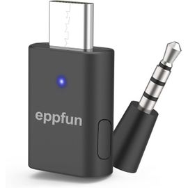 Usb-C Bluetooth Audio Dongle, Key Bluetooth Adapter For Pc Ps5, With Separate Microphone, Aptx-Adaptive Wireless Audio Transmitter To Connect Earphone/Speaker (Audio Only)