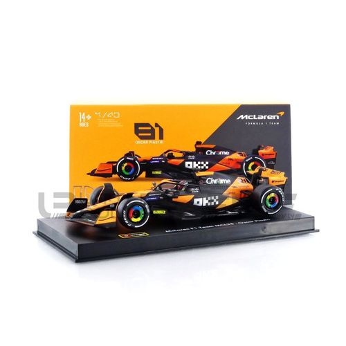Bburago 1/43 - Mclaren Mcl38 - Season Car 2024 (O. Piastri) 38215-P-Bburago