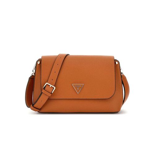 Sac bandoulière Guess Meridian Femme Marron