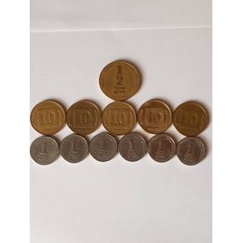 Lot De 12 Pièces Israël