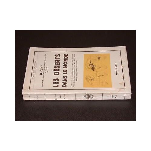 Les Déserts Dans Le Monde   de Cuny, H.   Format Broché (Livre)