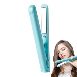 Kal-Minilisseur Cheveux Sans Fil, 2 En 1 Céramique Lisseur Boucleur Cheveux 2 En 1 Lisseur Portable Sans Fil Portable Fer A Lisser Lisseur Boucleur Minis Fer À Lisser En Céramique Pour Pelos Court Y