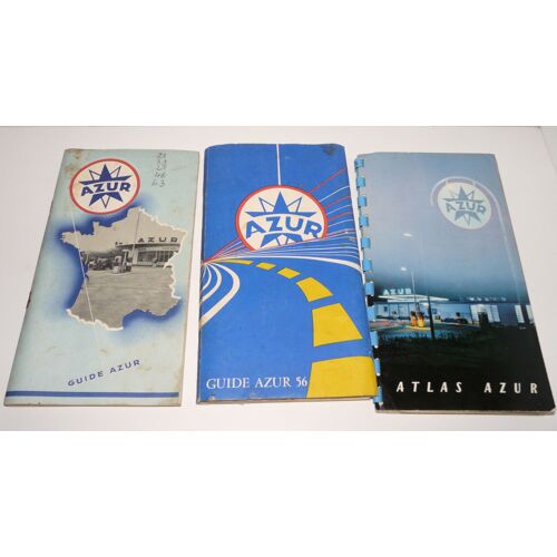 Lot De 3 Guides Azur 1955, 1956, 1960