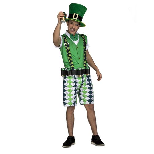 Déguisement Irlandais Avec Ceinture De Bière Adulte - Taille: M / L
