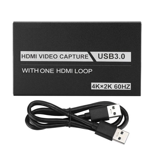 Carte d'acquisition vidéo de jeu 4K, Dongle de saisie haute définition USB3.0 1080P pour OBS