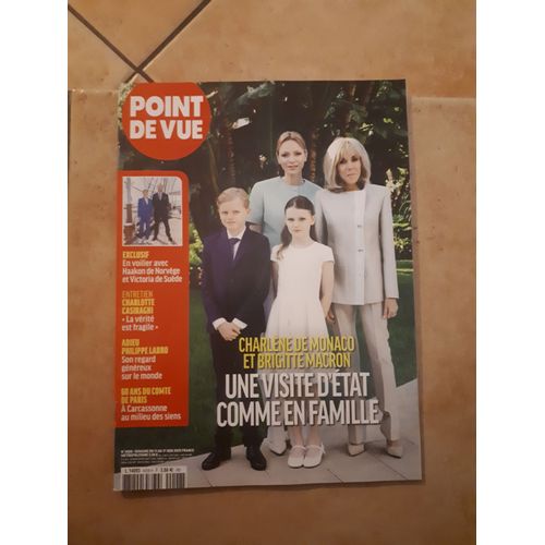 Point De Vue 4008 Charlène De Monaco Et Brigitte Macron