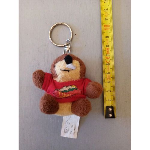 Porte-clés ours peluche
