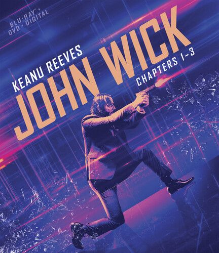John Wick: Chapters 1-3 [Blu-Ray] With Dvd, Boxed Set, Digital Copy, Dolby, Subtitled, Widescreen, 2 Pack