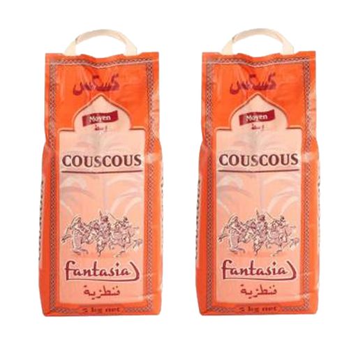 Lot 2x Couscous Moyen - Fantasia - Sac 5kg