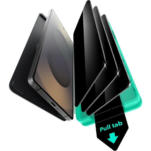 Kalanka-3 Pièces Verre Trempé Anti-Espion Pour Samsung Galaxy S25 Ultra,Protection Écran Anti-Espion Et Anti-Rayures, Installation Facile, Outil D'élimination De La Poussière, Compatible Avec Les Coq
