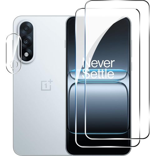 Ckl-Verre Trempé Pour Oneplus Nord 5 5g,2 Pièces Protection Écran+1 Pièces Caméra Arrière Protecteur,[Sans Bulles] [Anti-Rayures] [Ultra Résistant] [9h Dureté]