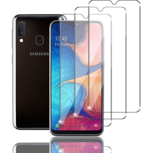 Ckl-3 Pièces Verre Trempé Compatible Avec Samsung Galaxy A20e,Film Protection Écran,9h Dureté,Anti Rayures,Sans Bulles,Pour Samsung Galaxy A20e