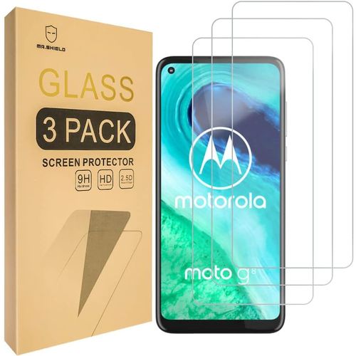 Ckl-Verre Trempé Compatible Avec Motorola (Moto G Fast)/Moto G8 [Lot De 3] Film Protecteur D'écran Vitre Protecteur 9h Dureté