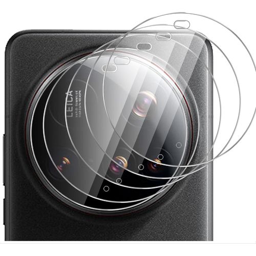 Ckl-[Super Mince 4 Pièces Caméra Arrière Protecteur Compatible Avec Xiaomi 15 Ultra,Hd Verre Trempé [Résistant Aux Rayures] Verre Trempé Camera Pour Xiaomi 15 Ultra