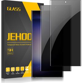 Kalanka-[2 Pièces Protection Écran Anti-Espion Pour Samsung Galaxy S23 Ultra, Dureté 9h, Sans Bulles, Antichoc Anti Rayure Vitre Verre Trempé Pour Samsung S23 Ultra 6.8 Pouces