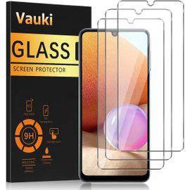 Lot De 3,Verre Trempé Pour Samsung Galaxy A32 4g/A33 5g/A22 4g Vitre Protection Écran,Film Hd Dureté 9h Glass Ultra Résistant Anti Rayures Avec Haute Transparence À 99% Sans Bulles 6,4