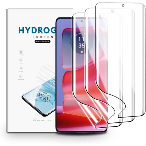 KAL-Film Hydrogel Pour Motorola Edge 50 Pro/Edge 50 Ultra/Edge 50 Fusion, 3 Pièces Tpu Film Protection Écran Hd Clair Doux Transparent Film De Protection D'Écran