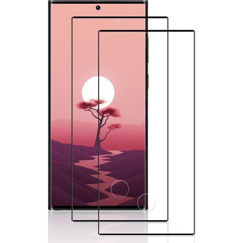 Ckl-Vitre Protection Pour Samsung Galaxy S22 Ultra Verre Trempé,2 Pièces Vitre De Protection [Dureté 9h][Ultra Hd Claire][Anti Rayures] Force Glass