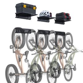 Support De Rangement Pour Vélo-Vevor-1219,2 Mm-6 Porte-3 Crochets-Charge 136 Kg-3 Etagères-Différentes Tailles De Vélo