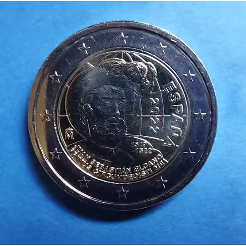 2 Euros Espagne 2022 Elcano