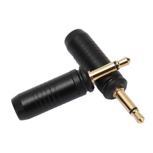 Fiche de réparation 3.5mm type de soudure plaqué or remplacement mono mâle prise 3.5mm pour focale claire mg celestee stellia noir
