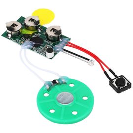 4mins Diy Enregistrable Carte De Voeux Module Lumière Sens Voix Son Puce D'enregistrement (Loop Play)