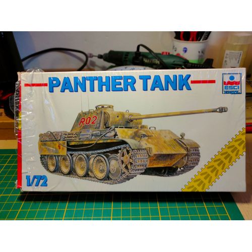 Maquette Char Esci 1/72 : Panther-Esci