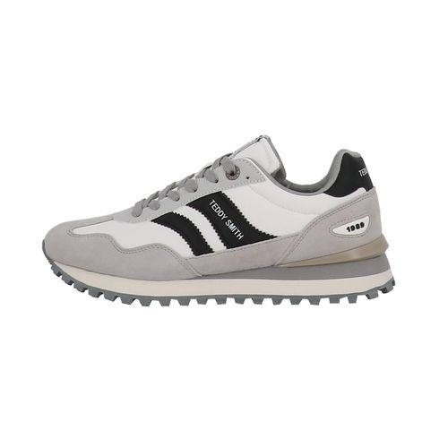 Chaussures Basses Cuir Ou Simili Teddy Smith Zapato Cro Textil Blanc