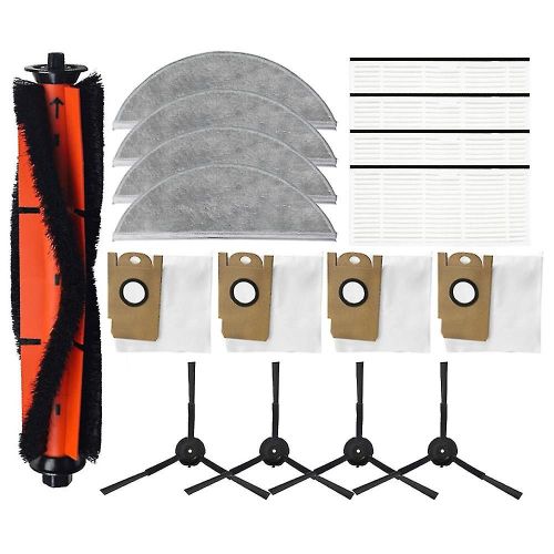 Balai serpillière, sac à poussière, brosses principales et latérales pour Lydsto R1