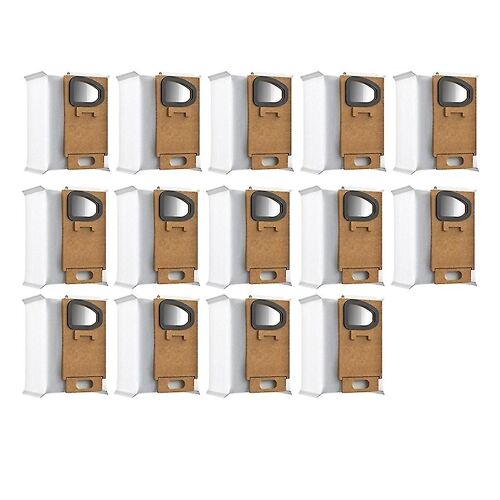 Lot de 14 sacs à poussière en tissu non tissé pour aspirateur Xiaomi Roborock H7 et H6