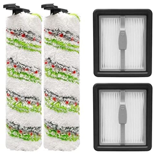 2 brosses rotatives et 2 filtres HEPA pour aspirateur Bissell Crosswave X7 Pet Pro 3011