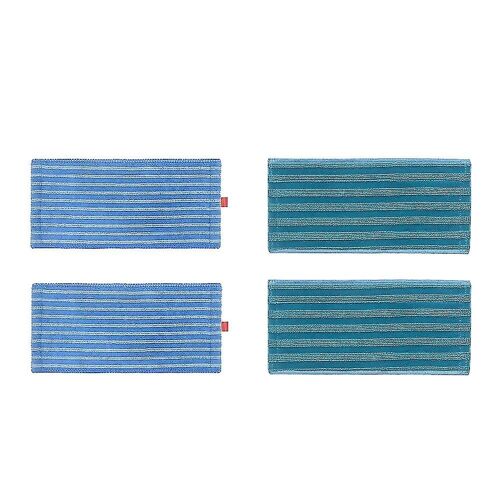 Lot de 4 serpillères pour aspirateur Philips FC6404, FC6402, FC6400, FC6409, FC6729
